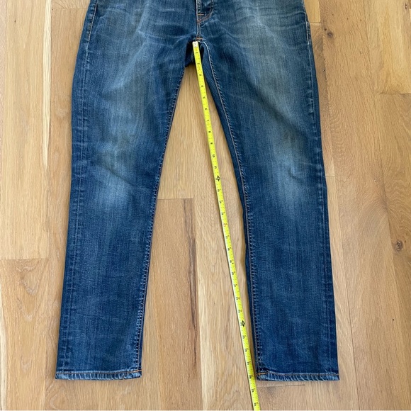 NUDIE JEAN CO. Grim Tim 32 x 30 White Knee Wash - Picture 10 of 15